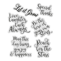 Stamp Set - You Go Girl - Sentiments (6pc)