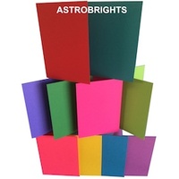Size B (A6) Cards in Astrobrights Colours