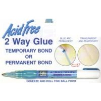 Zig Kuretake Roller Ball 2 Way Glue Pen Acid Free