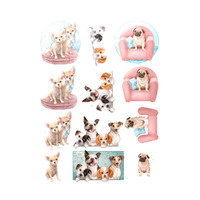 3D push out - Amy Design - Dogs Life - All kind of dogs A4 Die Cut Paper Tole Decoupage