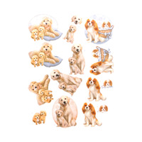 3D push out - Amy Design - Dogs Life - Dog Mommy A4 Die Cut Paper Tole Decoupage