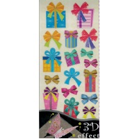 Parcels & Gifts Dimensional Stickers