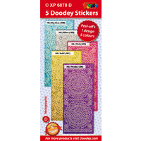 Hobby Dots Soft Colours Holographic Assorted Pack