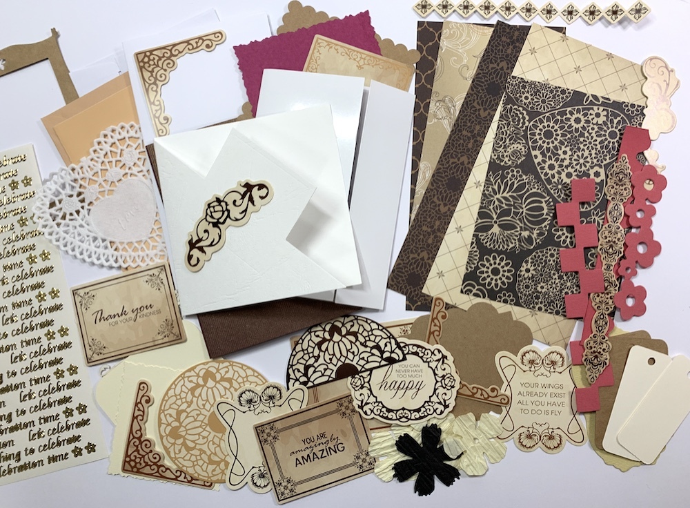 Lucky Dip Card Making Kits Create Five Family Friends Cards For Only 5 50