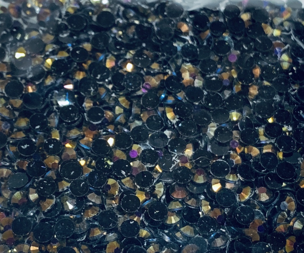 Round Multi-Color Rhinestones: 3mm