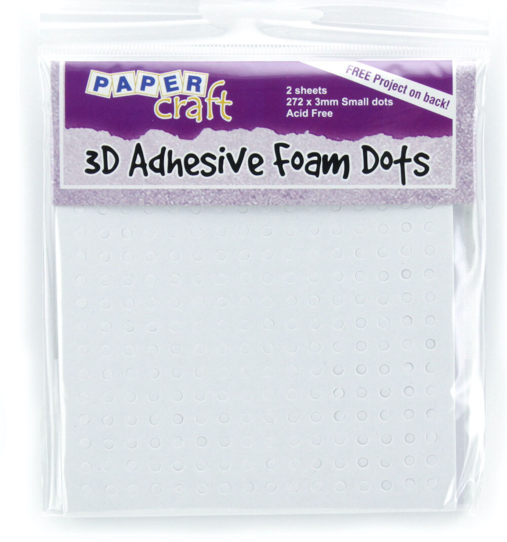 Round Foam Dots 272pcs 3mm x 2mm