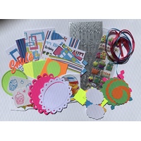 Birthday Themed Card Making Kit - Bright & Cheerful