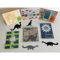 Dinosaur Card Making Kit - Create Five Cards
