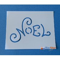 Noel Wording Stencil Rectangle