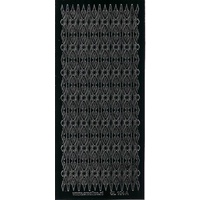 Diamond 2 Mandala Border BLACK