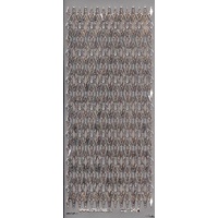 Diamond 2 Mandala Border SILVER