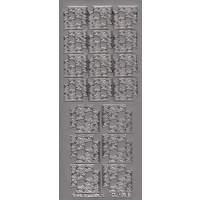 Mandala Fleur De Lys Corners SILVER