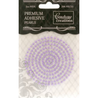 Adhesive Pearls - Petunia Purple (206pc - 3mm)
