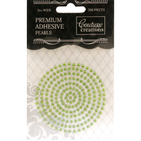 Adhesive Pearls - Emerald Green (206pc - 3mm)