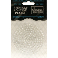 Adhesive Pearls - Stunning Silver (206pc - 3mm)