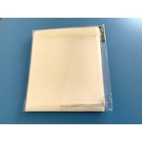 Resealable Square Cellophane Bag 140mmx140mm x 50