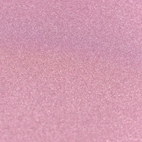 Glitter Card A4 Baby Pink