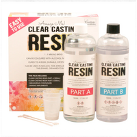 Casting Resin - A side 500ml clear finish + Casting Resin - B side 500ml clear finish