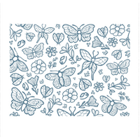 Fluttering Background Photopolymer Stamp