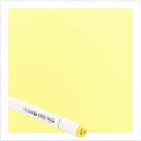 Bright Yellow Twin Tip Alcohol Ink Marker
