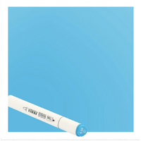 Light Blue Twin Tip Alcohol Ink Marker