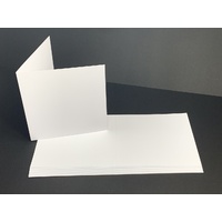 White Square 125mm 210gsm Card (10 pack)