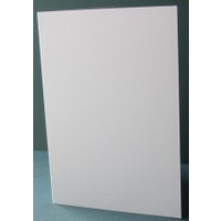 White Textured Linen 300gssm Card A4