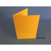 Size B (A6) Cards in Astrobrights Solar Yellow10 Pack