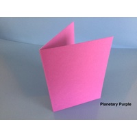 Size B (A6) Cards in Astrobrights Planetary Purple 10 Pack
