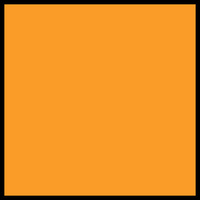 Size B (A6) Cards in Astrobrights Cosmic Orange 10 Pack