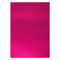 Mirror Card Hot Pink A4