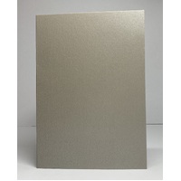 Silver 230gsm Shimmer Card Size B/A6 (10 Pack)