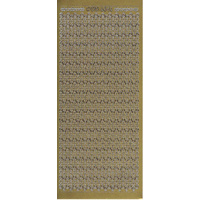 Circle and Oval Border GOLD