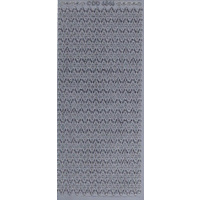 Circle and Oval Border SILVER