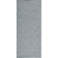 Christmas Trees and Stars SILVER