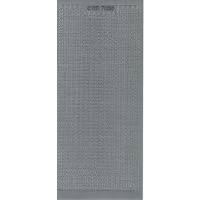 Christmas Trees Border SILVER
