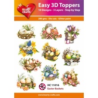 Hearty Crafts Easter Baskets Die Cut Paper Tole