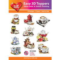 Hearty Crafts Coffee & Tea Die Cut Paper Tole