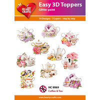 Hearty Crafts Coffee & Tea Die Cut Paper Tole