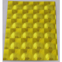 Yellow Multi Lens Self Adhesive Stickers
