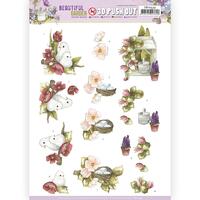 Find It Trading Beautiful Garden Pigeon Die Cut Sheet