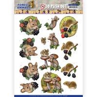 Find It Trading Forest Animals Mouse Die Cut Sheet