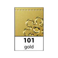 Good Luck Sticker GOLD