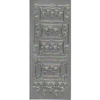 Fancy Corners & Rectangles SILVER