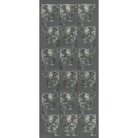 Floral Swirl Motifs SILVER