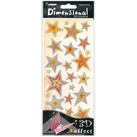 Stars Dimensional Stickers
