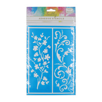 Cherry Blossom Self Adhesive Stencil