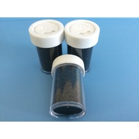 Black Glitter Shaker Jar