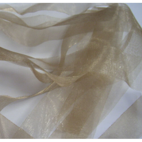 Organza Gold 25mm Ribbon x 5 mtrs