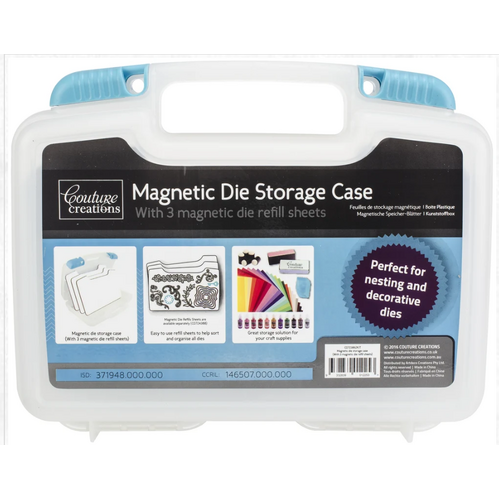 Magnetic Die Storage Case (Includes 3 Magnetic Sheets)